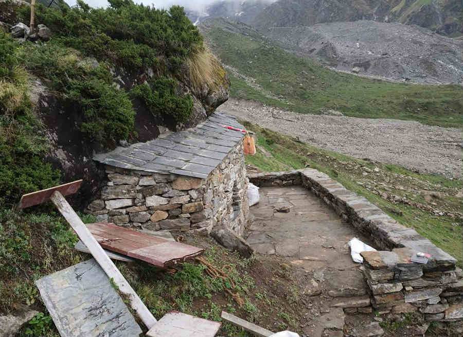 Cave in kedarnath - uttarakhand news